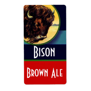 Bière brassée à la maison Homebrew Bottle Étiquett
