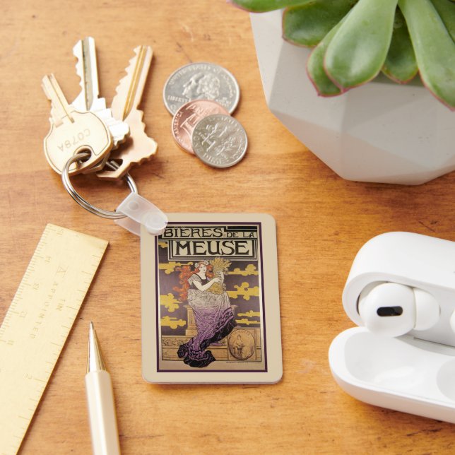 Biere de la Meuse by Marc Auguste Bastard Keychain (Desk)