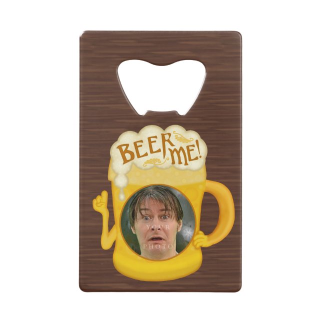 Bière drôle je photo personnalisée par | potable (Devant)