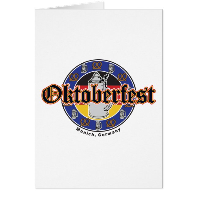 Bière et bretzels d'Oktoberfest (Devant)