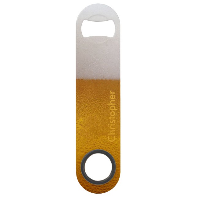 Bière froide personnalisée drôle (Devant)