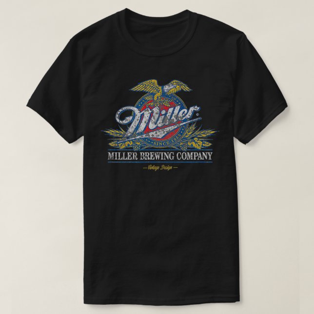 Bière Miller Eagle Crest Standard TShirt (Design devant)