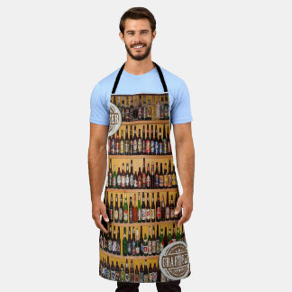 Bière partout sur l'impression Tablier Gardez-le b