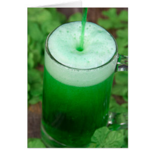 Bière verte irlandaise