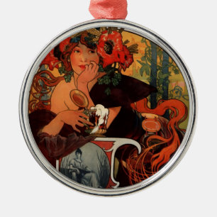 Bieres De La Meuse Metal Ornament