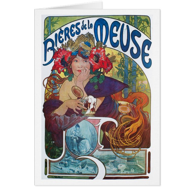 Bieres de la Meuse, Mucha (Front)