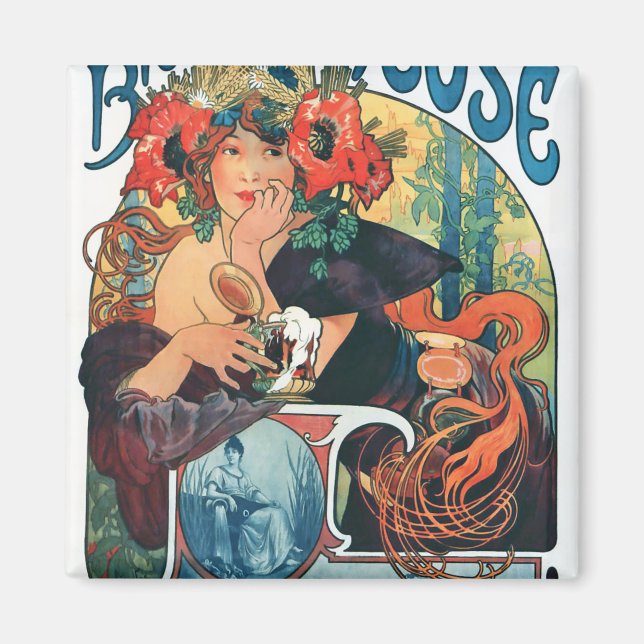 Bieres de la Meuse, Mucha Magnet (Front)