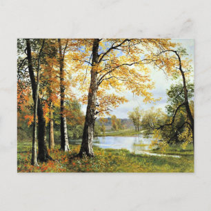 Bierstadt - A Quiet Lake Postcard