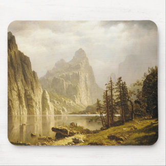Bierstadt Albert Merced River Yosemite Valley Mouse Pad