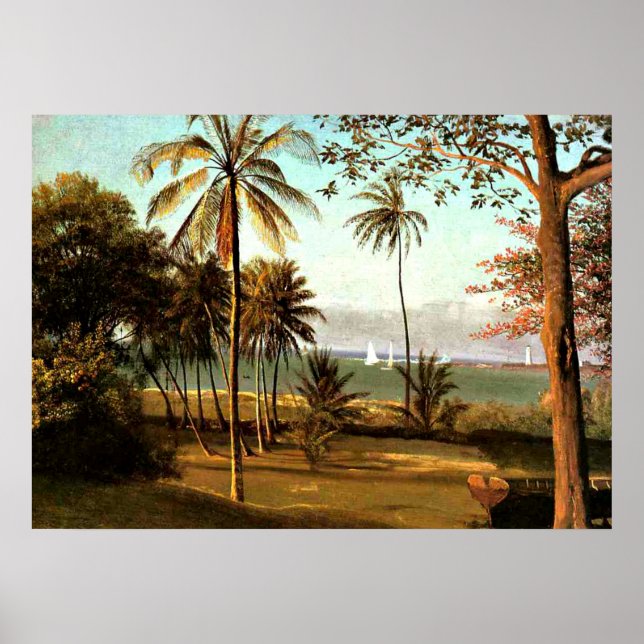 Bierstadt - Florida Scene Poster (Front)
