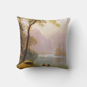 Bierstadt - Kern's River Valley, California, Throw Pillow