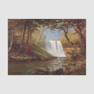 Bierstadt Minnehaha Falls Painting Tissue Paper