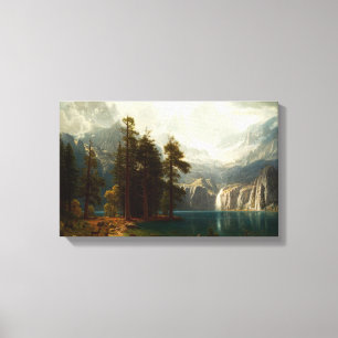 Bierstadt Sierra Nevadas Canvas Print