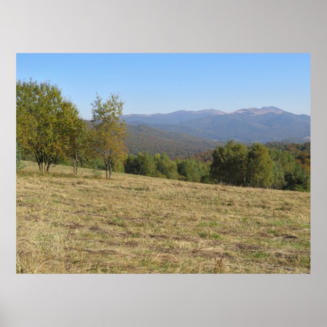 Bieszczady autumn poster (Front)