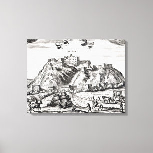Bietala, fortress of Lama the Great Canvas Print