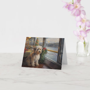 Biewer Terrier Christmas Cruise: Pawsome Holiday Card