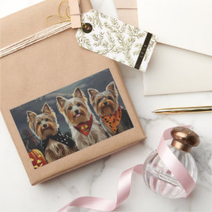 Biewer Terrier Halloween Spooky  Sticker