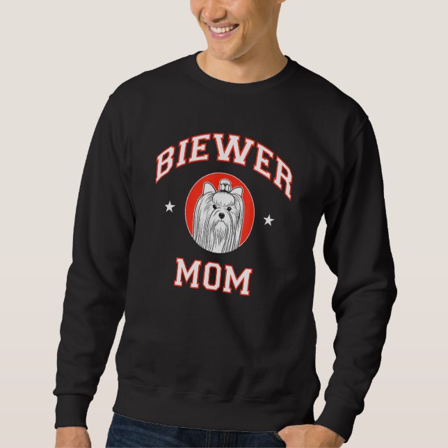 Biewer Terrier Mom 1 Sweatshirt (Front)