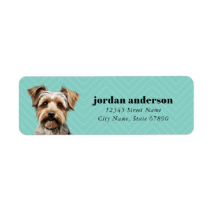 Biewer Terrier Return Address Labels