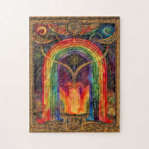 Bifröst the Norse Rainbow Bridge Jigsaw Puzzle