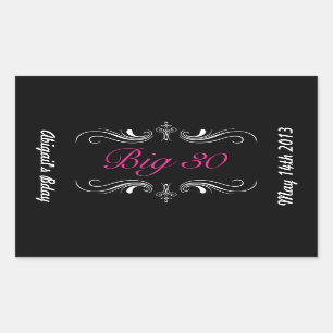 Big 30 sticker