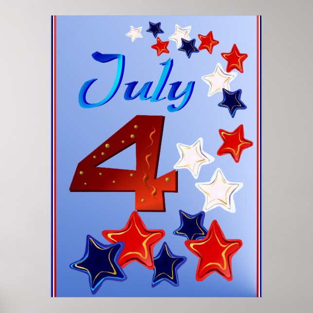 Big 4th of July Poster (Front)
