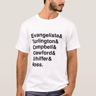 Big 6 Supermodels   T-Shirt