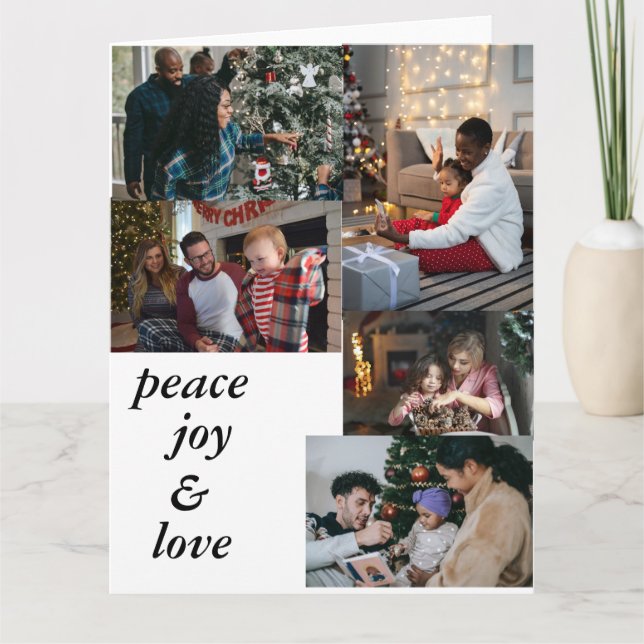 Big, 8.5" x 11" Folded Greeting Card (Front)