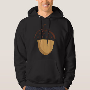 Big Acorn Costume Cute Easy Food Halloween Gift  Hoodie
