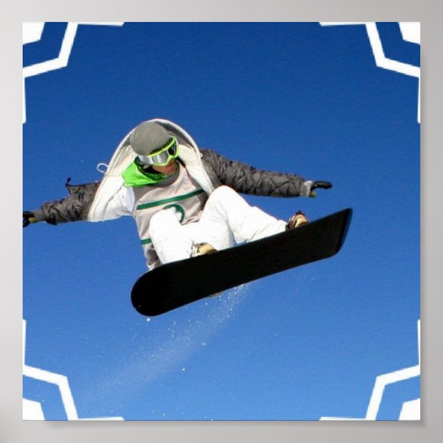 Big Air Snowboard POster (Devant)