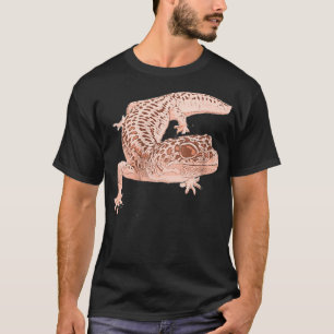 Big and beautiful leopard gecko art, lizard and ge T-Shirt
