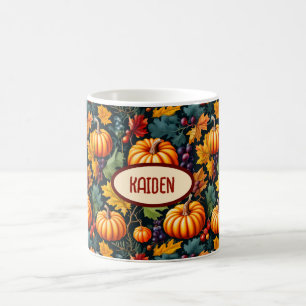 Big and Little Fall Pumpkins Coffee Mug