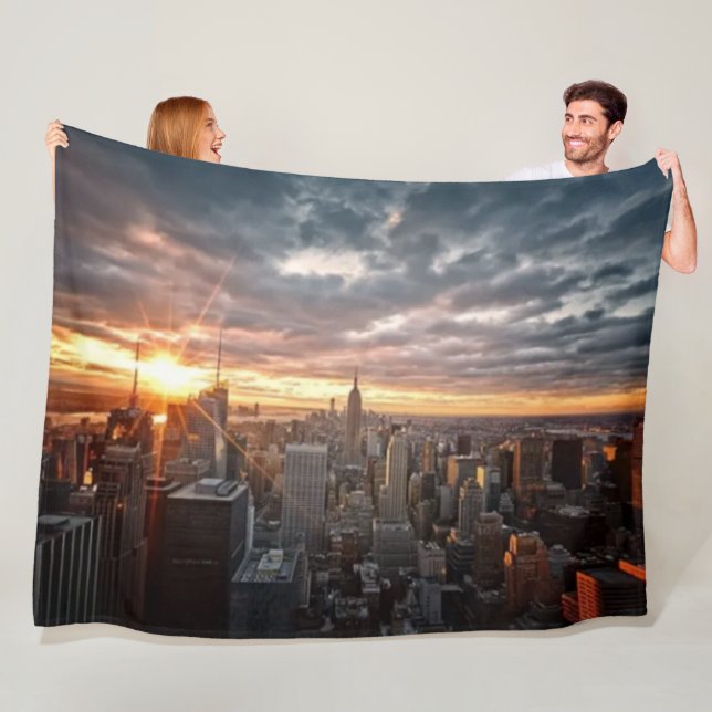 BIG APPLE FLEECE BLANKET (In Situ)