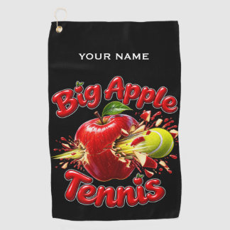 Big Apple Tennis - New Your Tennis Tournament Golf Towel