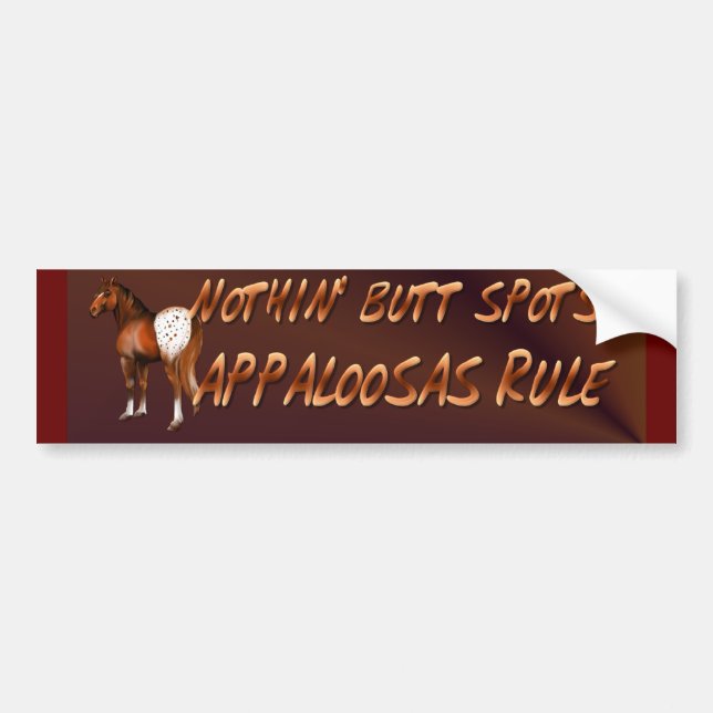 Big Appy Bumper Sticker (Front)