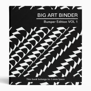Big Art Binder 012 (1in) Trance Party