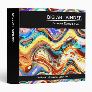Big Art Binder 015 (1.5in) Colour Mixture 02