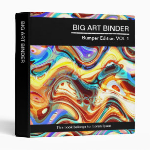 Big Art Binder 015 (1in) Colour Mixture 02