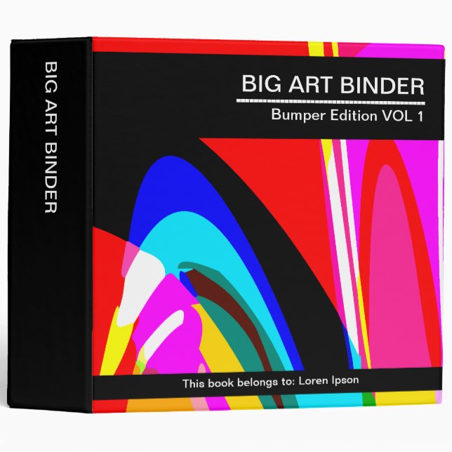 Big Art Binder 019 (2in) (Front/Spine)