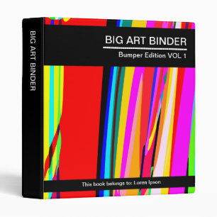Big Art Binder 020 (1in) Colour Cascade