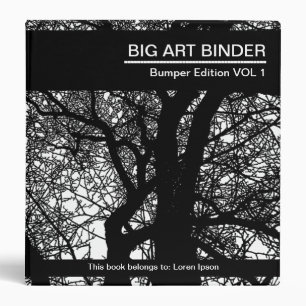 Big Art Binder 031 (1.5in) Tree Branches