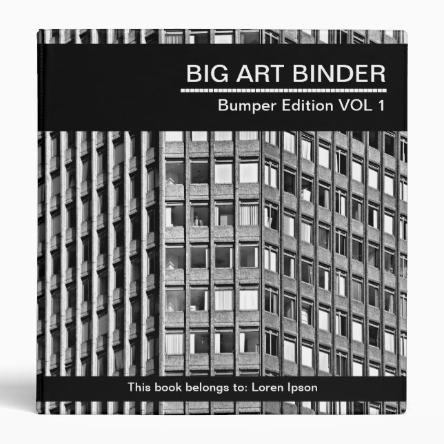 Big Art Binder 036 (1.5in) Office Block (Front)