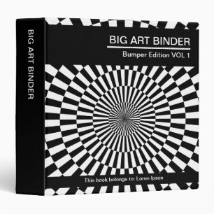Big Art Binder 043 (1.5in) Op Art