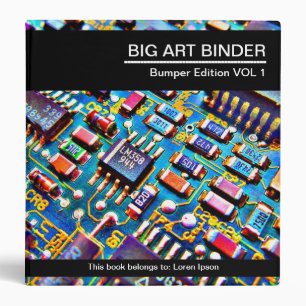 Big Art Binder 09 (1.5in) Circuitry