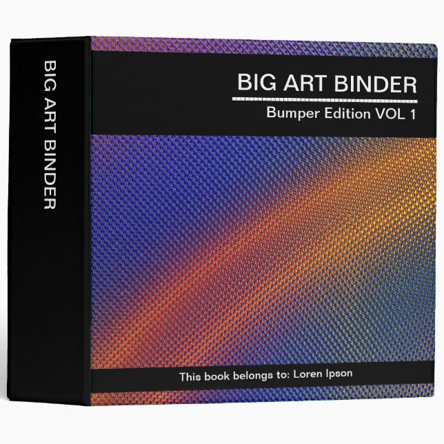 Big Art Binder (2in) (Front/Spine)