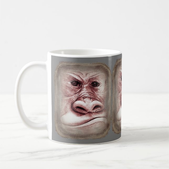 Big Bad Monkey  Mug (Left)