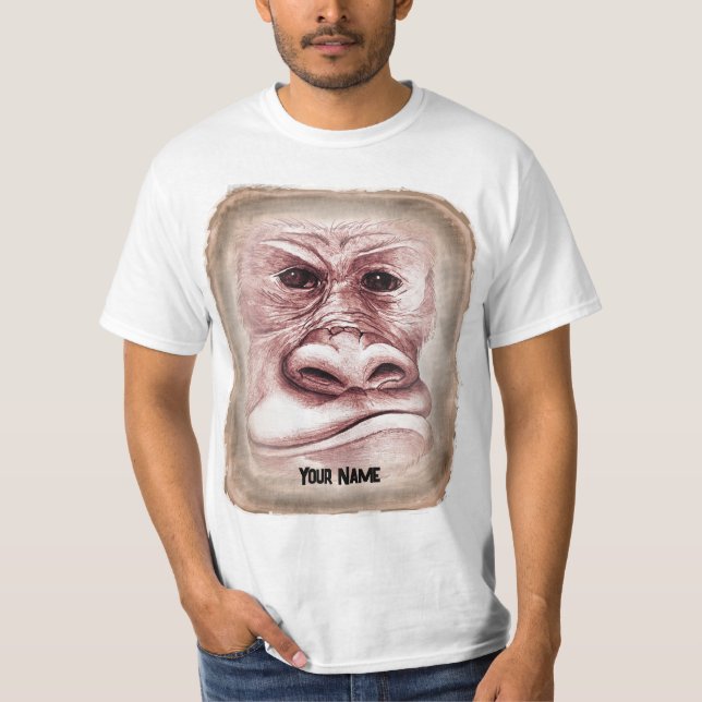 Big Bad Monkey  t-shirt (Front)