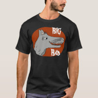BIG BAD WOLF cartoon storybook red riding hood