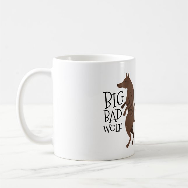 Big Bad Wolf Coffee Mug (Left)