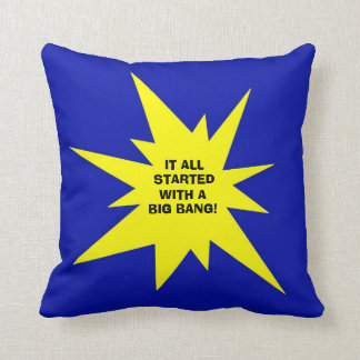 Big Bang Throw Pillow